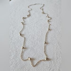 Cute, Casual/Office, Gold Plated Necklace. Chest Length.
